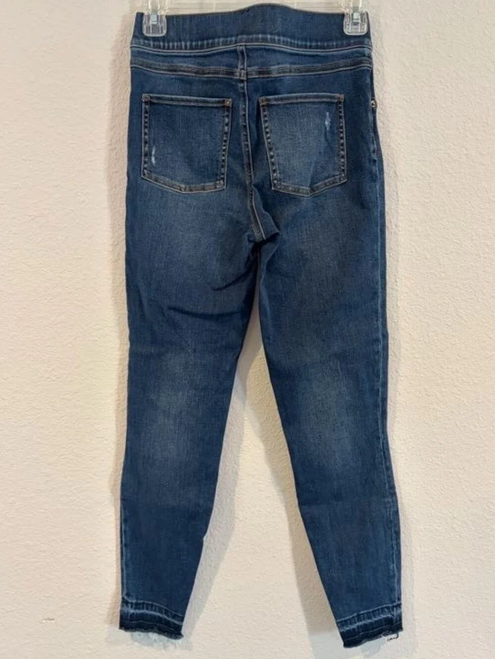 Spanx Womens Classic Casual High Waist Pull‎ On Skinny Jeans Jeggings Size Small